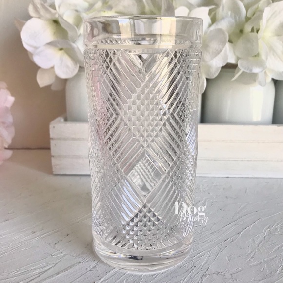 Ralph Lauren Dining Ralph Lauren Plaid Highball Crystal Glass Poshmark